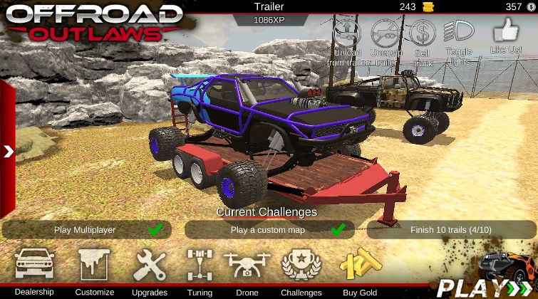 Offroad Outlaws Game Review